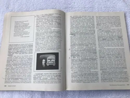 1976’s Mass Media : The Invisible Environment Revisited