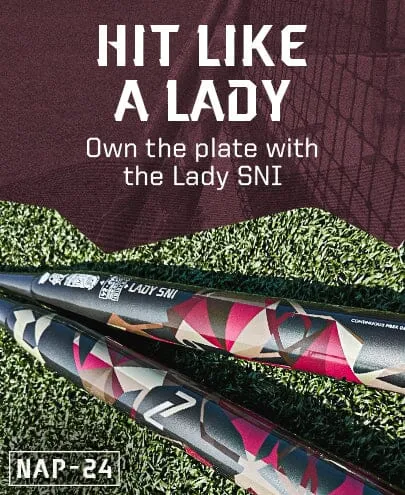 2024 DeMarini Lady SNI Nautalai Mid-Load USSSA 240 Slowpitch Softball Bat: WBD2451010