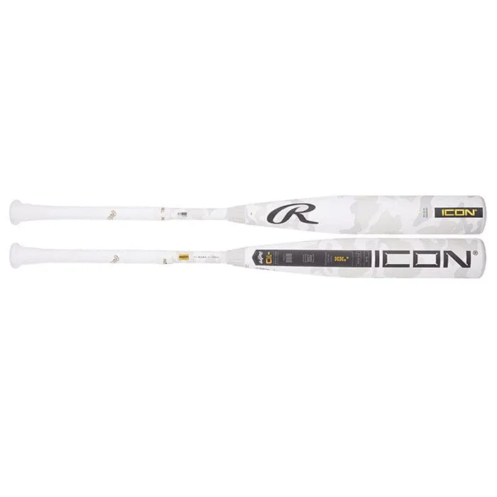 2025 Rawlings Icon (-10) USSSA Baseball Bat 2 3/4”: RUT5I10