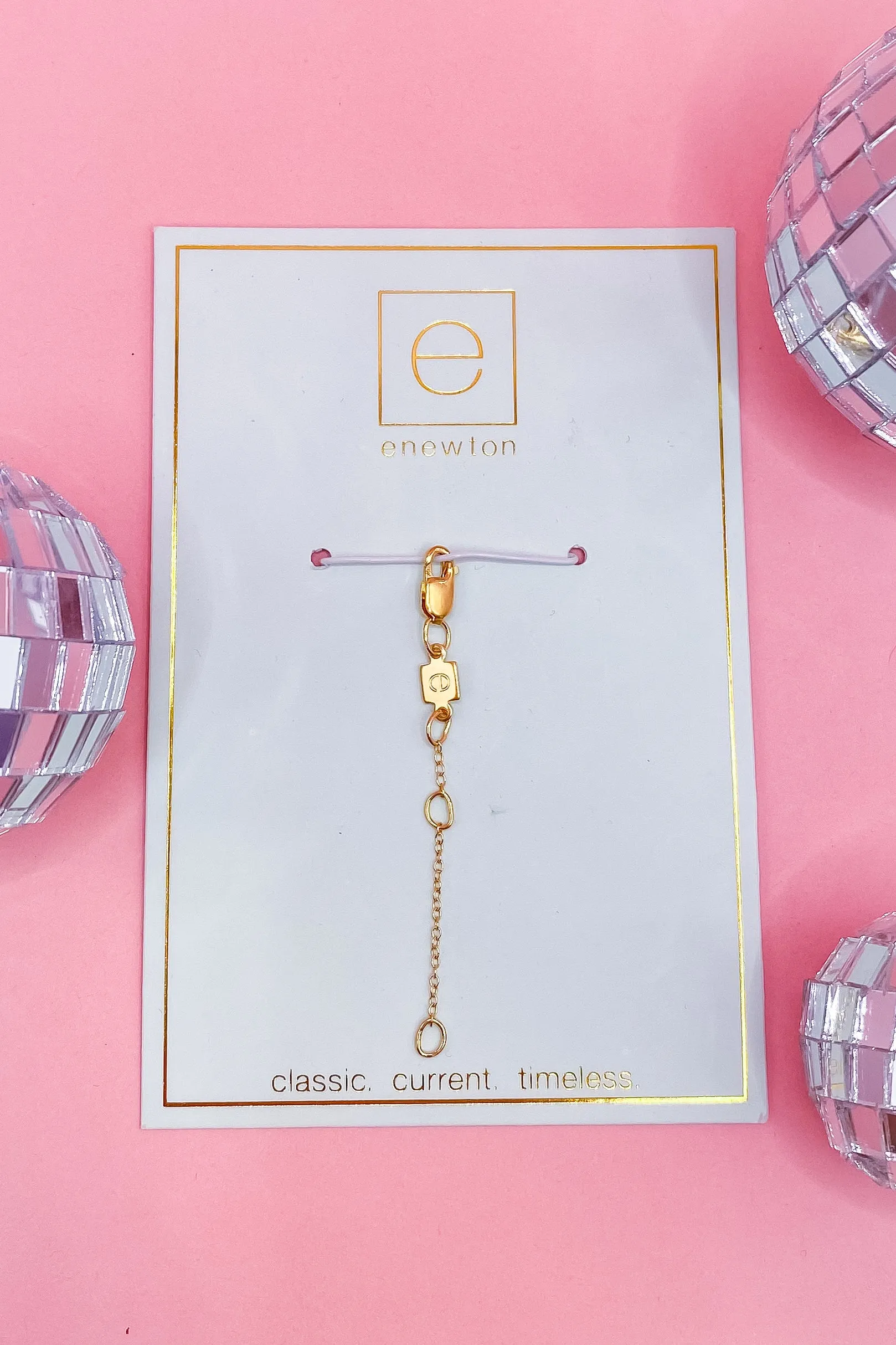 2" Necklace Extender - Gold | E-Newton