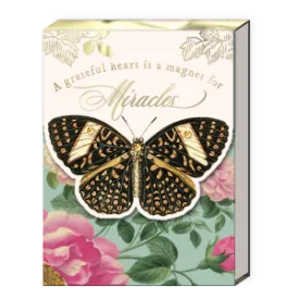 3 x 4 Note Pad  A Greatful Heart is a Magnet for Miracles  59266