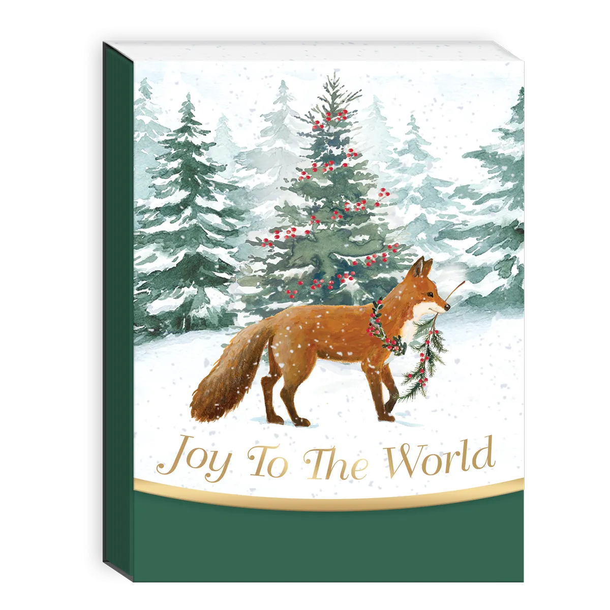 3 x 4 Note Pad   Joy to the world 50559