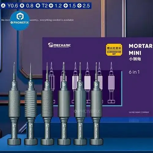 6 in 1 Precision Screwdrivers Set Smart Phones Opening Repair Tools