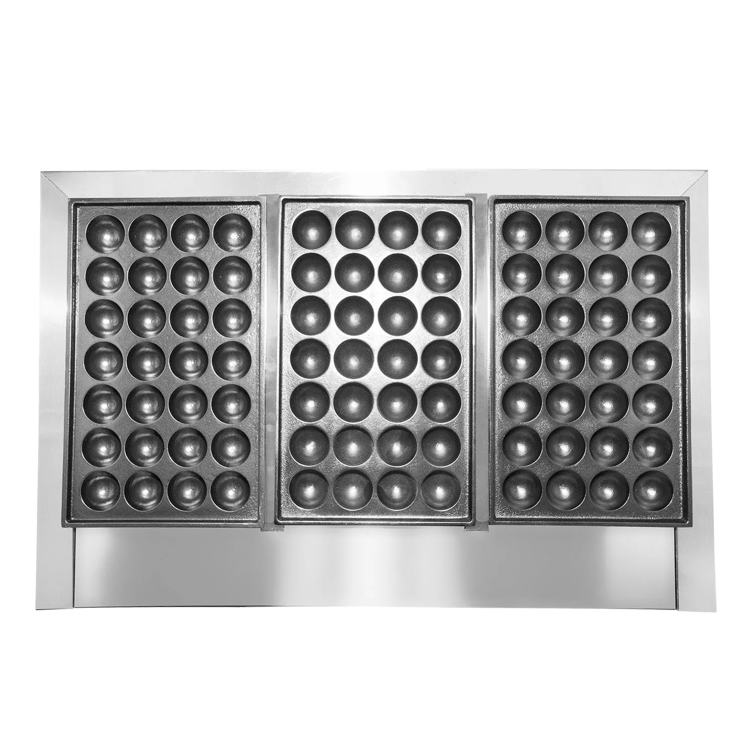 A-T608 Takoyaki Grill with Three Plates | Electric Takoyaki Machine | 84 Pcs | Nonstick | Stainless Steel