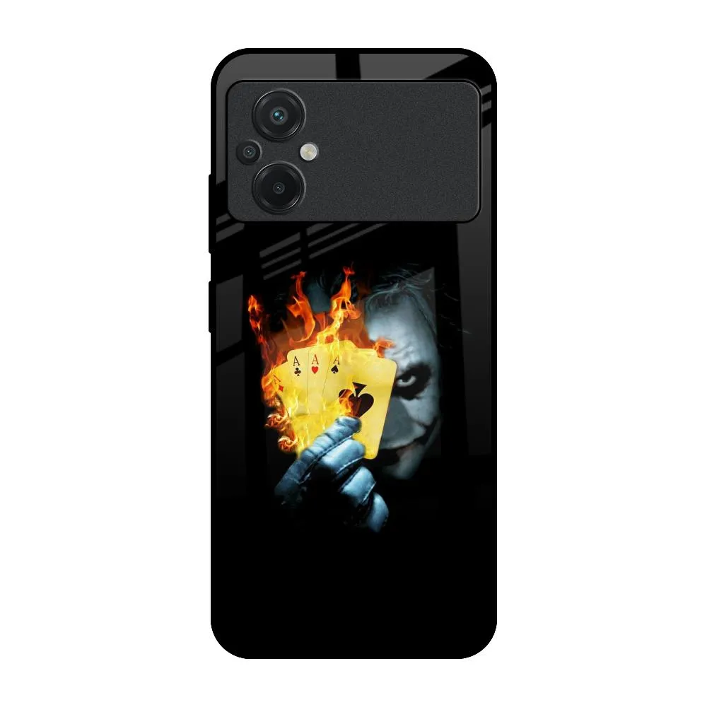 AAA Joker Glass Case for Poco M5