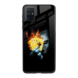 AAA Joker Glass Case for Samsung Galaxy A71