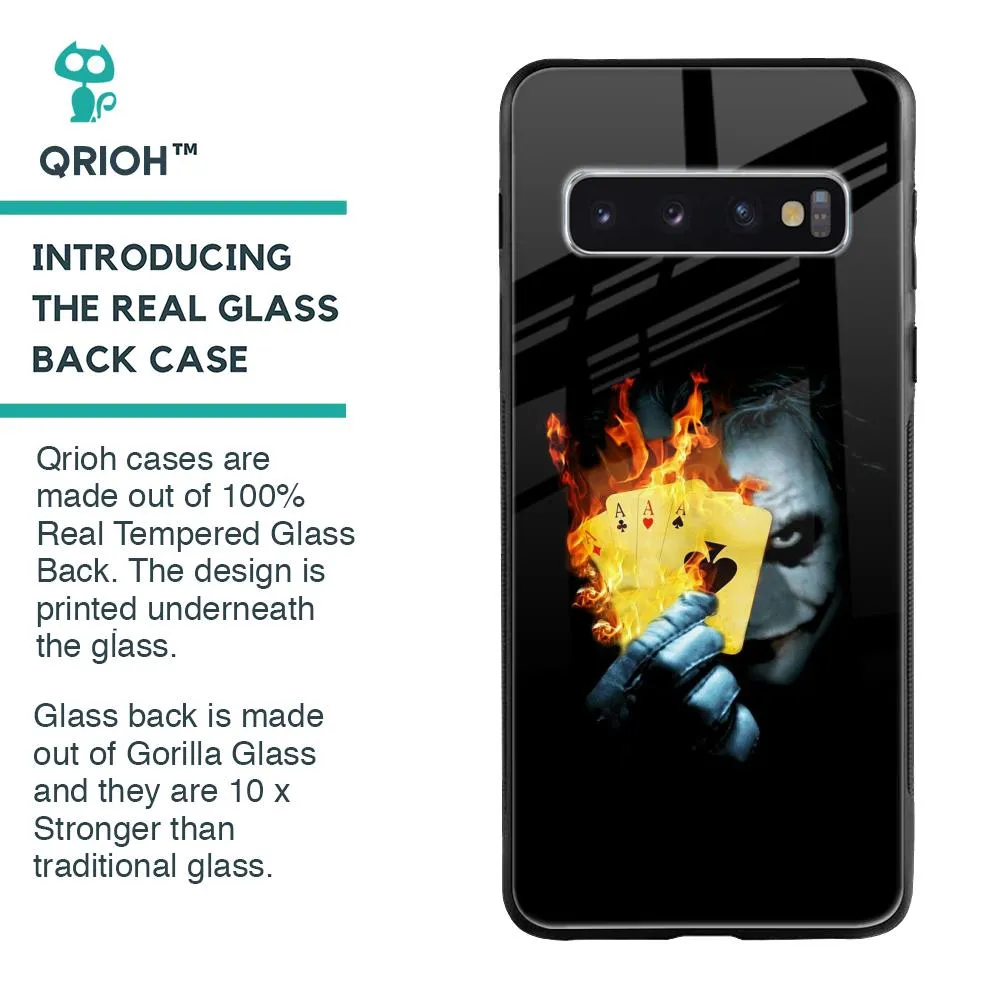 AAA Joker Glass Case for Samsung Galaxy S10 Plus