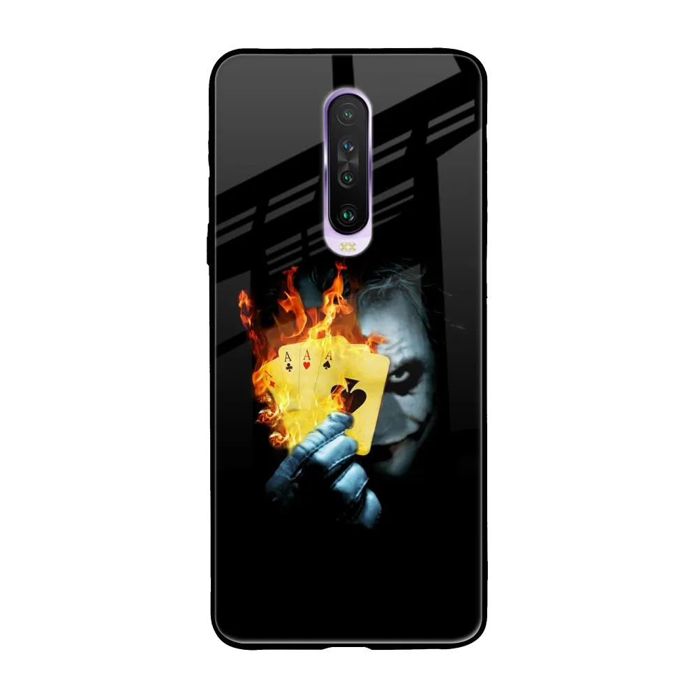 AAA Joker Glass Case for Xiaomi Redmi K30