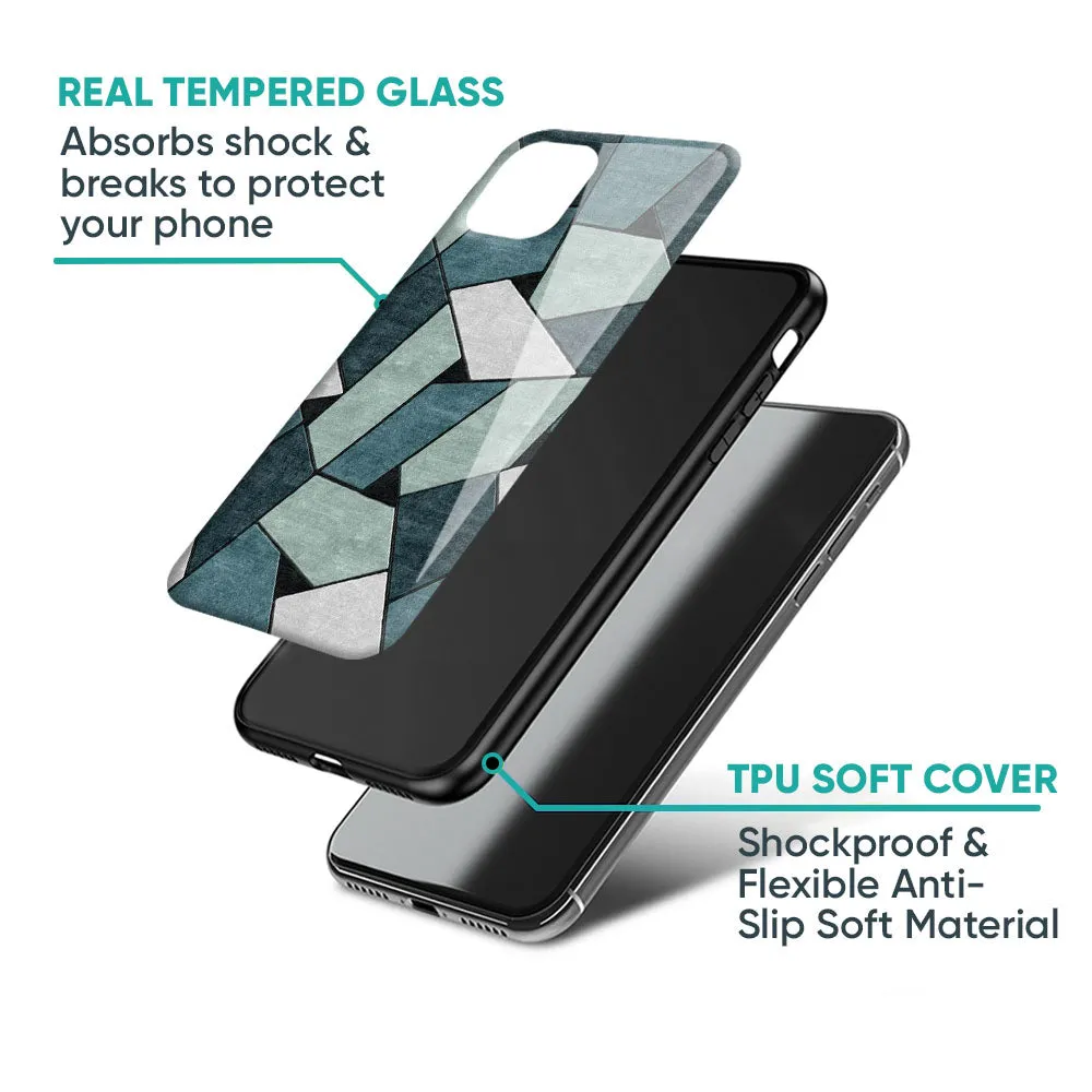 Abstact Tiles Glass Case for OnePlus 10 Pro