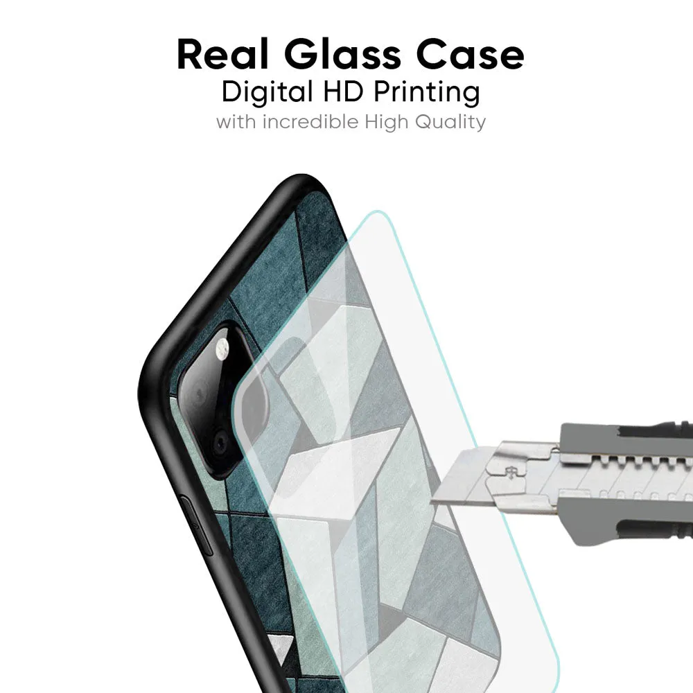 Abstact Tiles Glass Case for Oppo Find X2