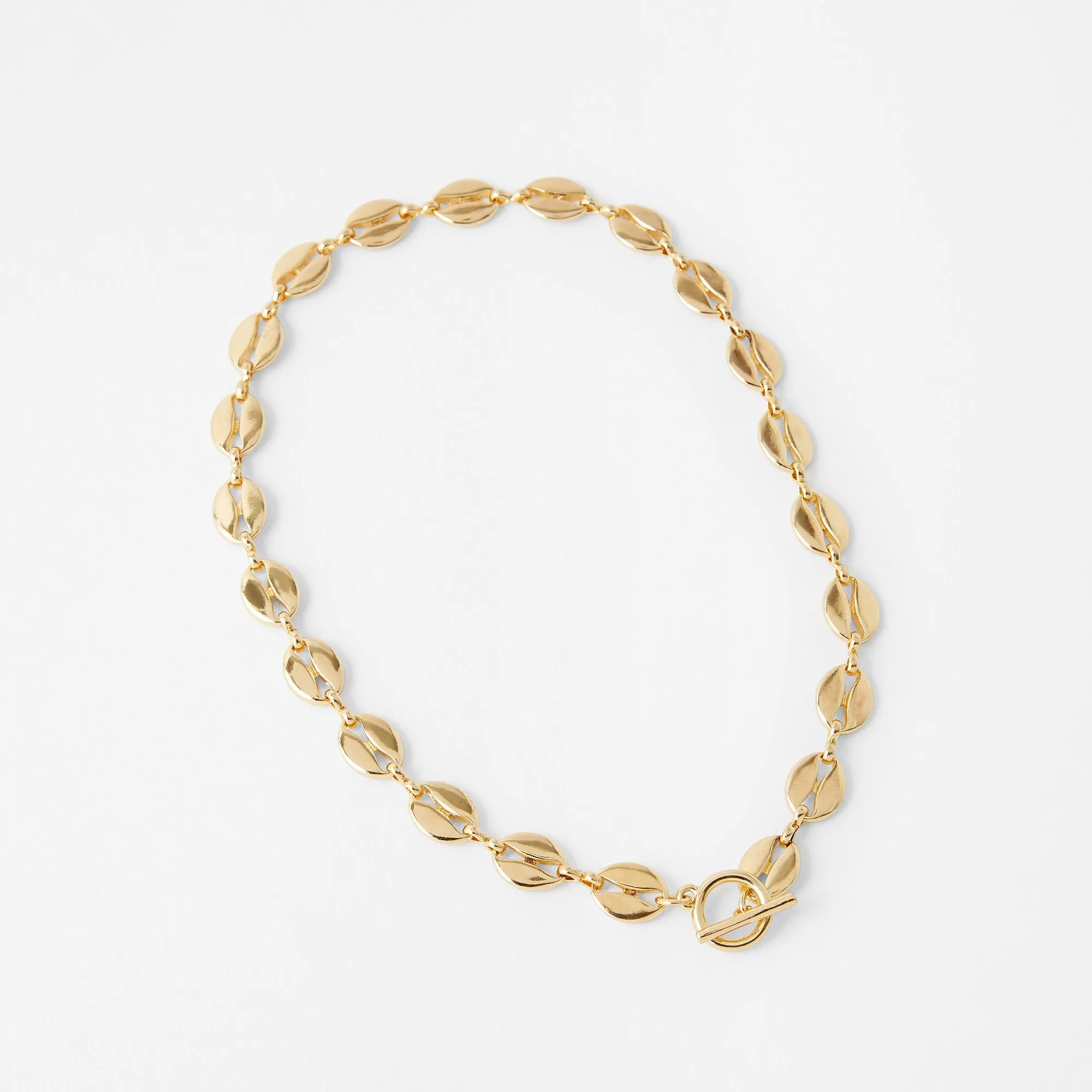 Accessorize London Bean Chain Necklace