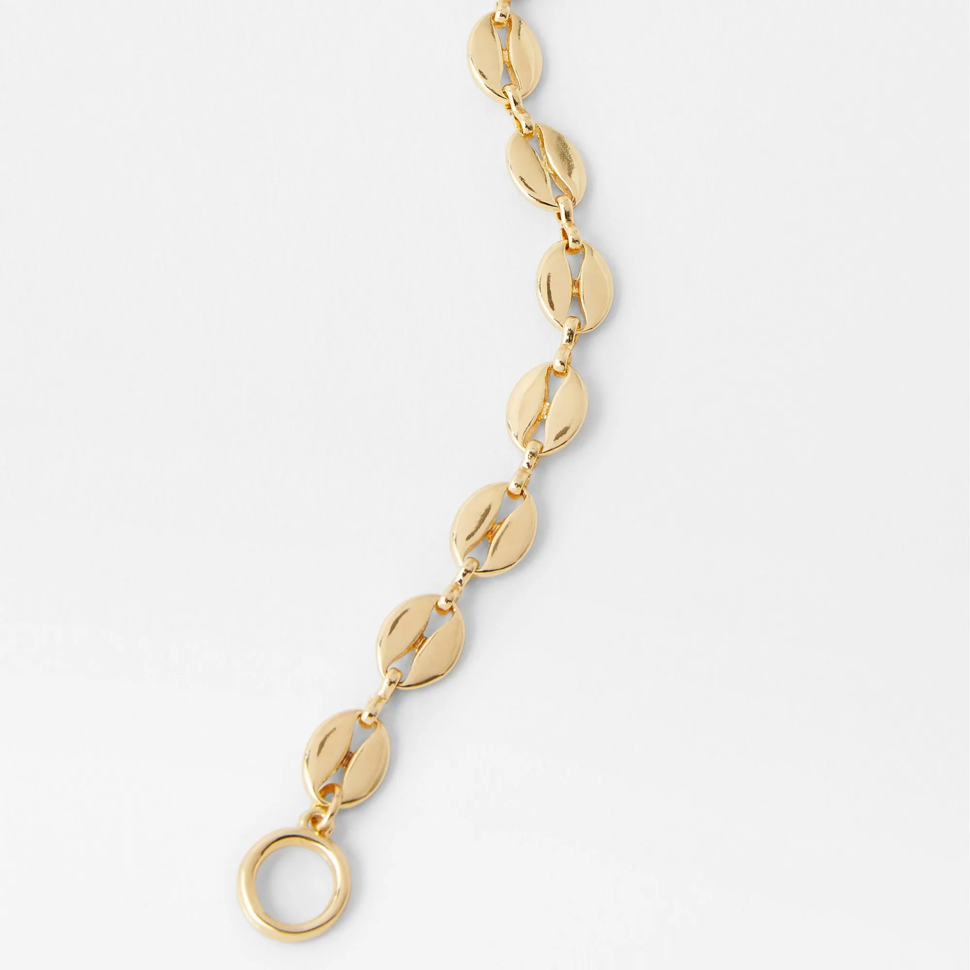 Accessorize London Bean Chain Necklace