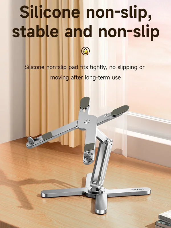 Adjustable Swivel Laptop Stand Aluminum Alloy 360 Degree Rotating Bracket