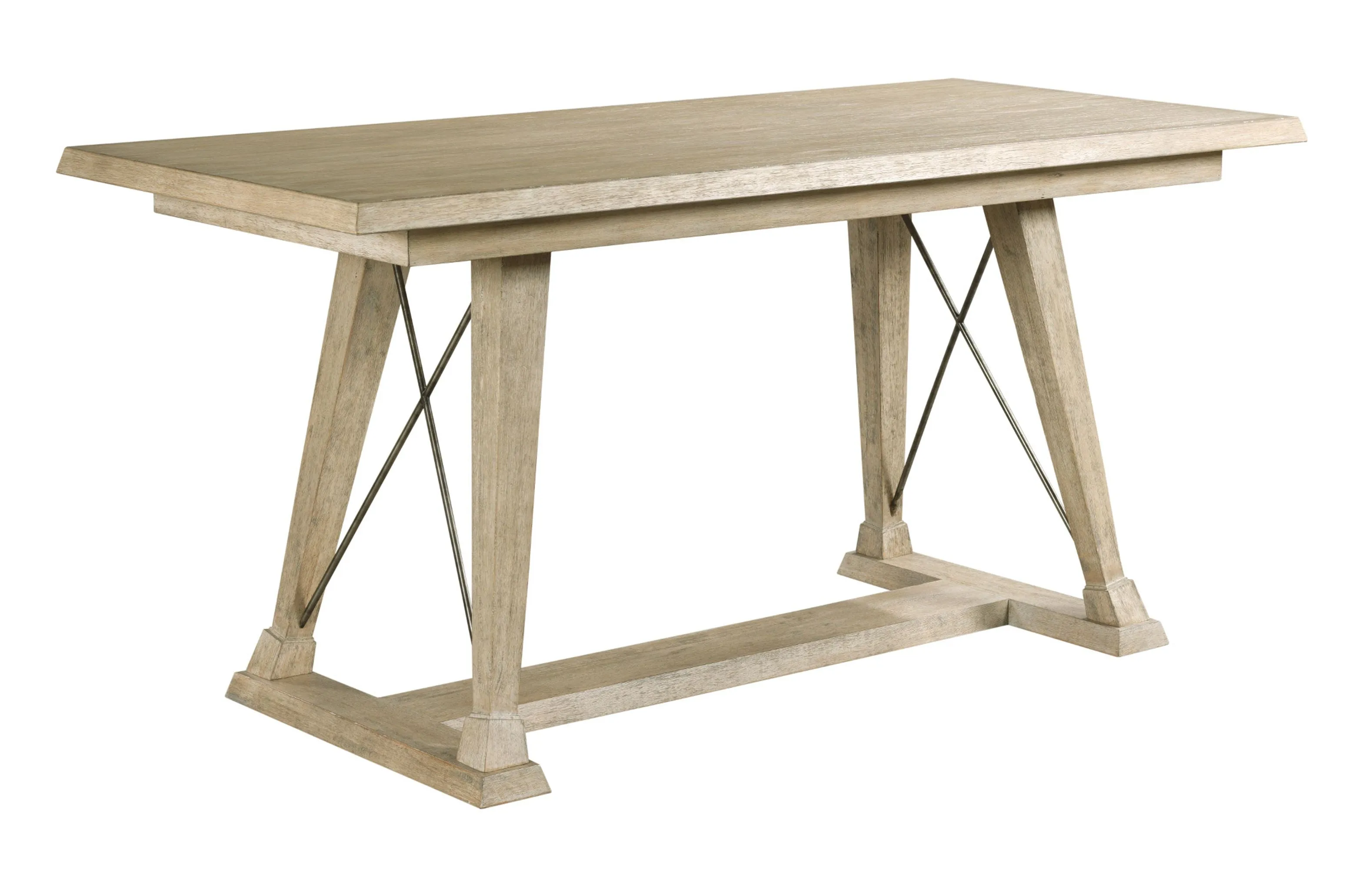 American Drew  VISTA 803-700R CLAYTON COUNTER HEIGHT TRESTLE TABLE-COMPLETE