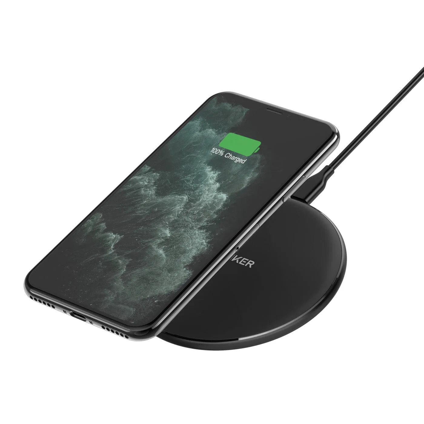 Anker - PowerWave Pad 10W Wireless Charger