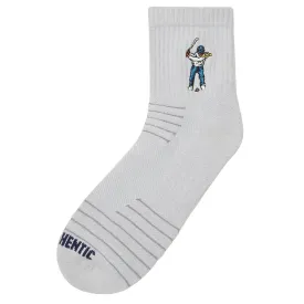 Ankle Height Logo Socks Grey - W23