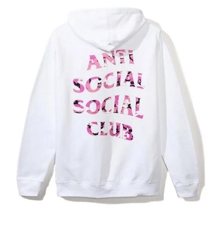 Anti Social Social Club - Pink Cammo - White