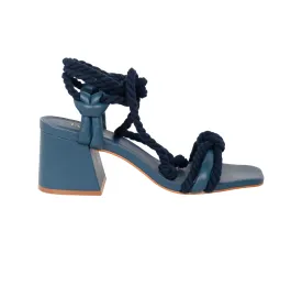 Arenisca Heels Sandals - Navy Blue