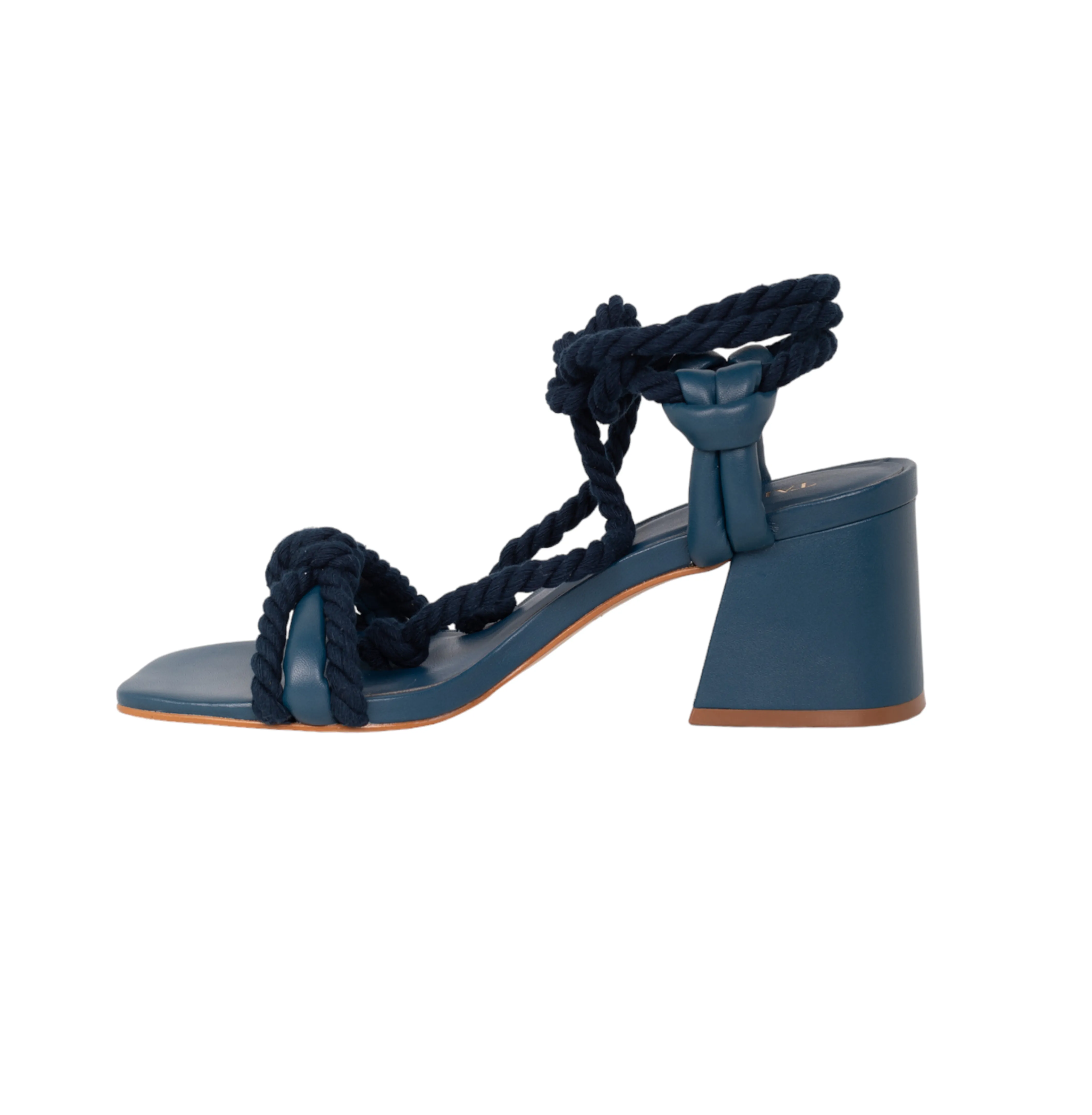 Arenisca Heels Sandals - Navy Blue