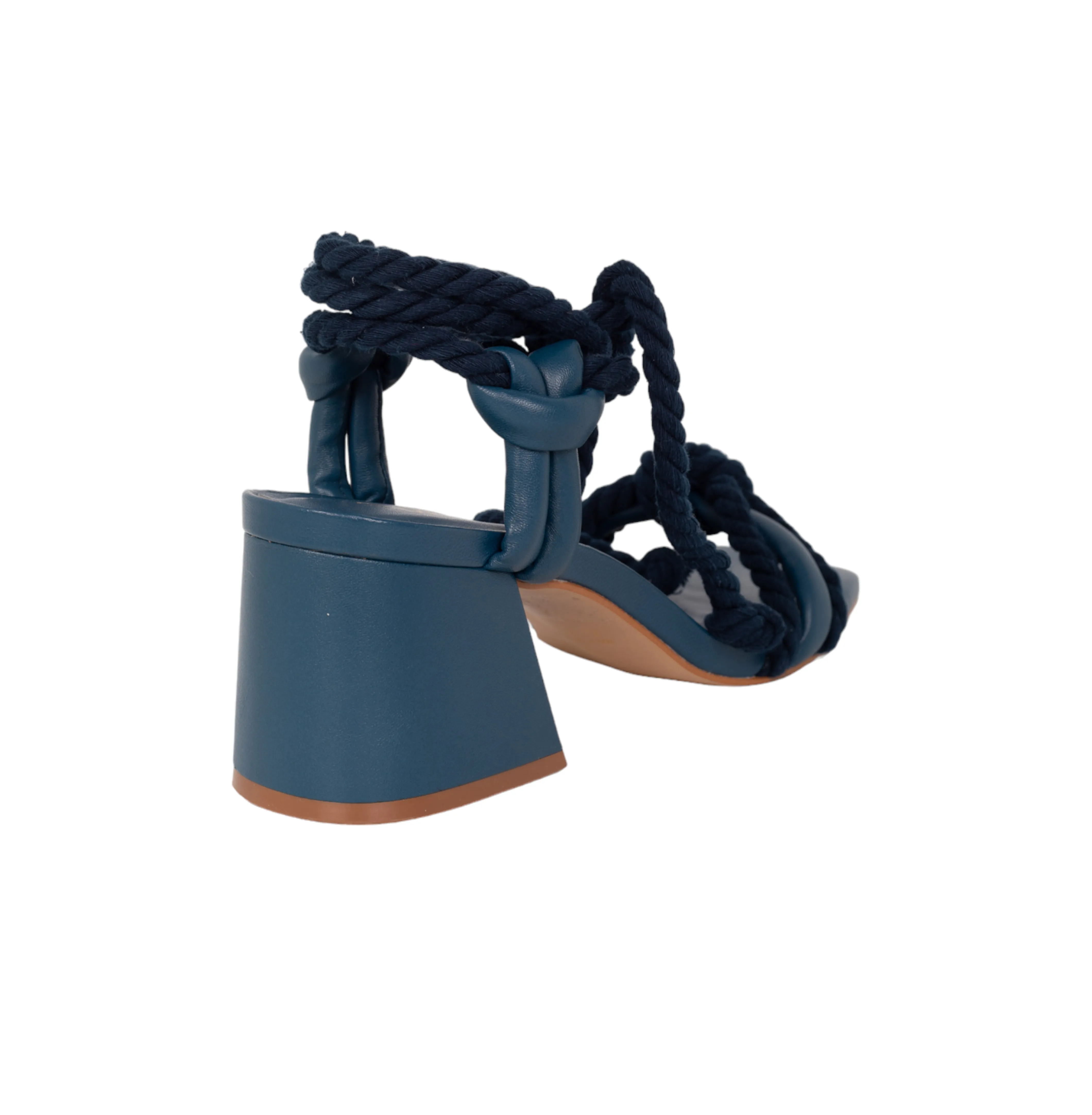 Arenisca Heels Sandals - Navy Blue