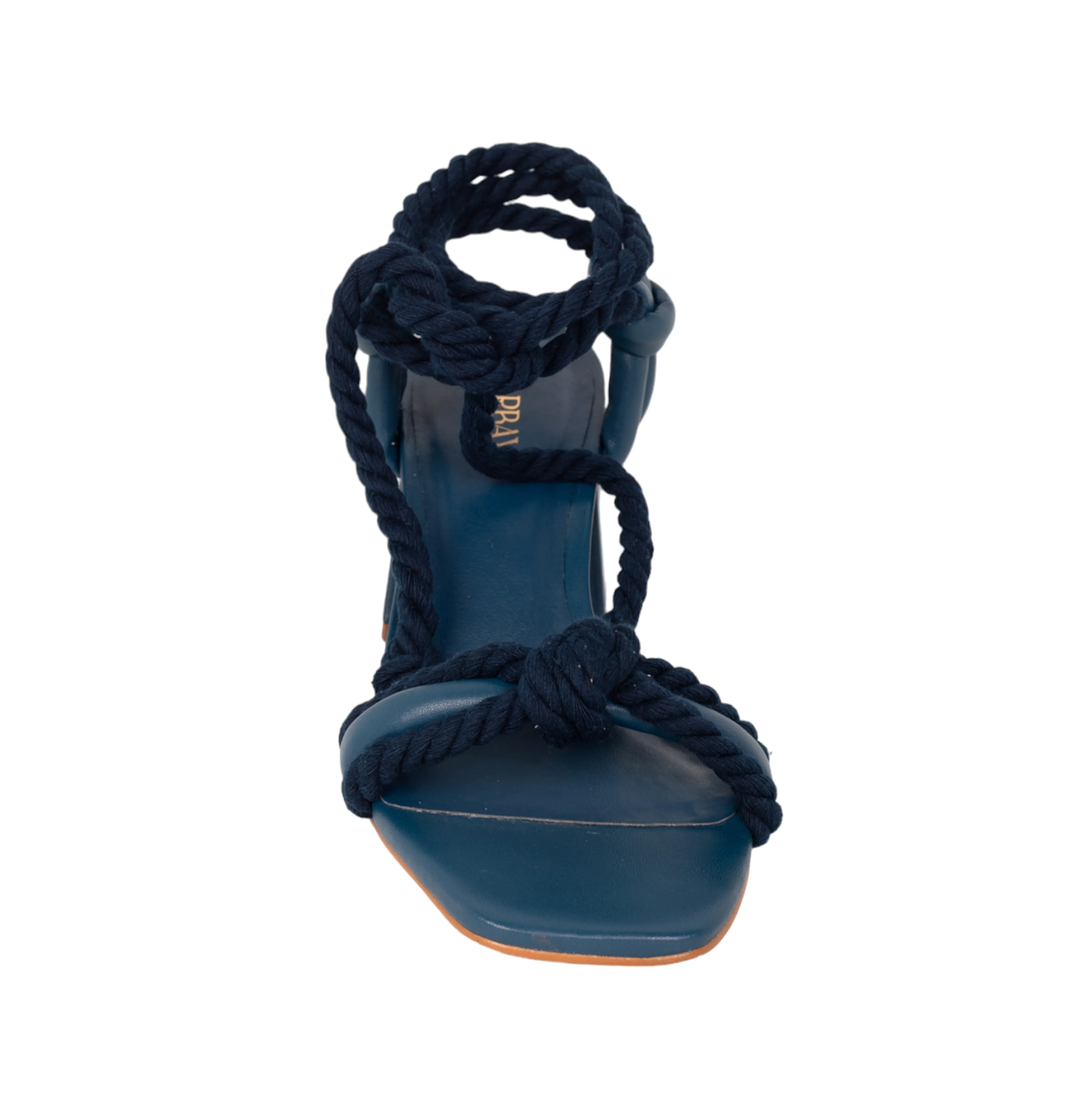 Arenisca Heels Sandals - Navy Blue