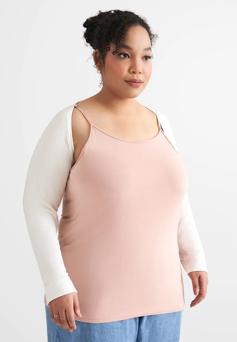 Bahira INVISIBLE Bolero Inner Long Sleeve  - Nude