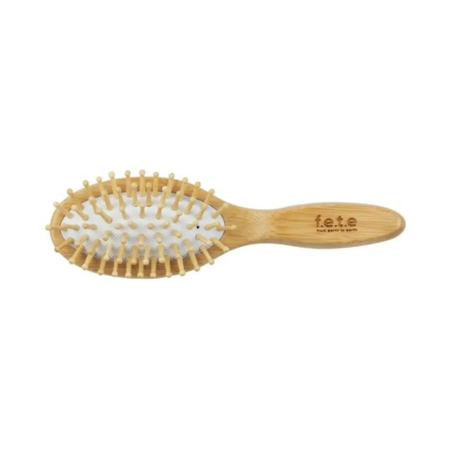 Bamboo   Natural Rubber Hair Brush