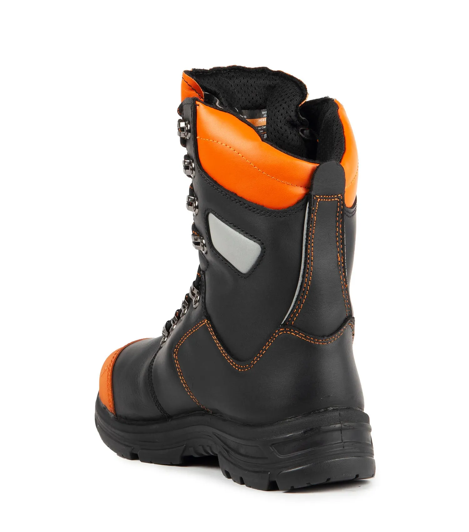 Battler, Orange | 8" Lumberjack Chainsaw Safety Work Boots