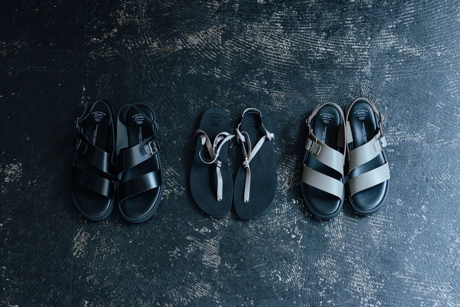 BEAUTIFUL SHOES S.S. BELT SANDALS（GLOXI CUT SOLE）