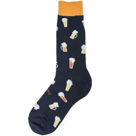 Beer Steins Men's Crew Socks