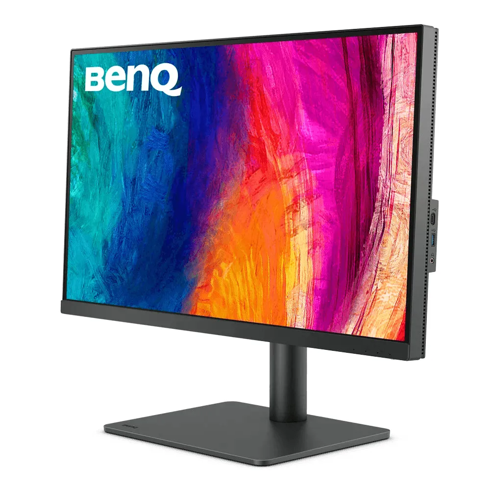 BenQ 27" PD2705U 4K UHD IPS 60Hz 5ms sRGB 99% HDR10 KVM USB-C Designer Monitor with Built-in Speaker & Height Adjustment