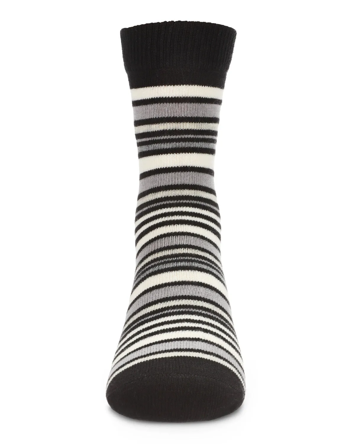 Boys' Multi Stripe Crew Socks