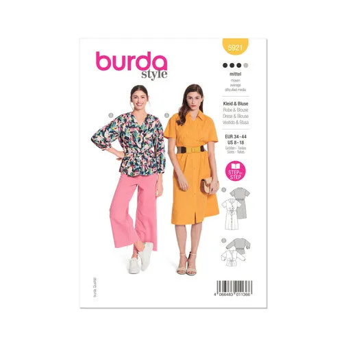 Burda Dress and Top 5921