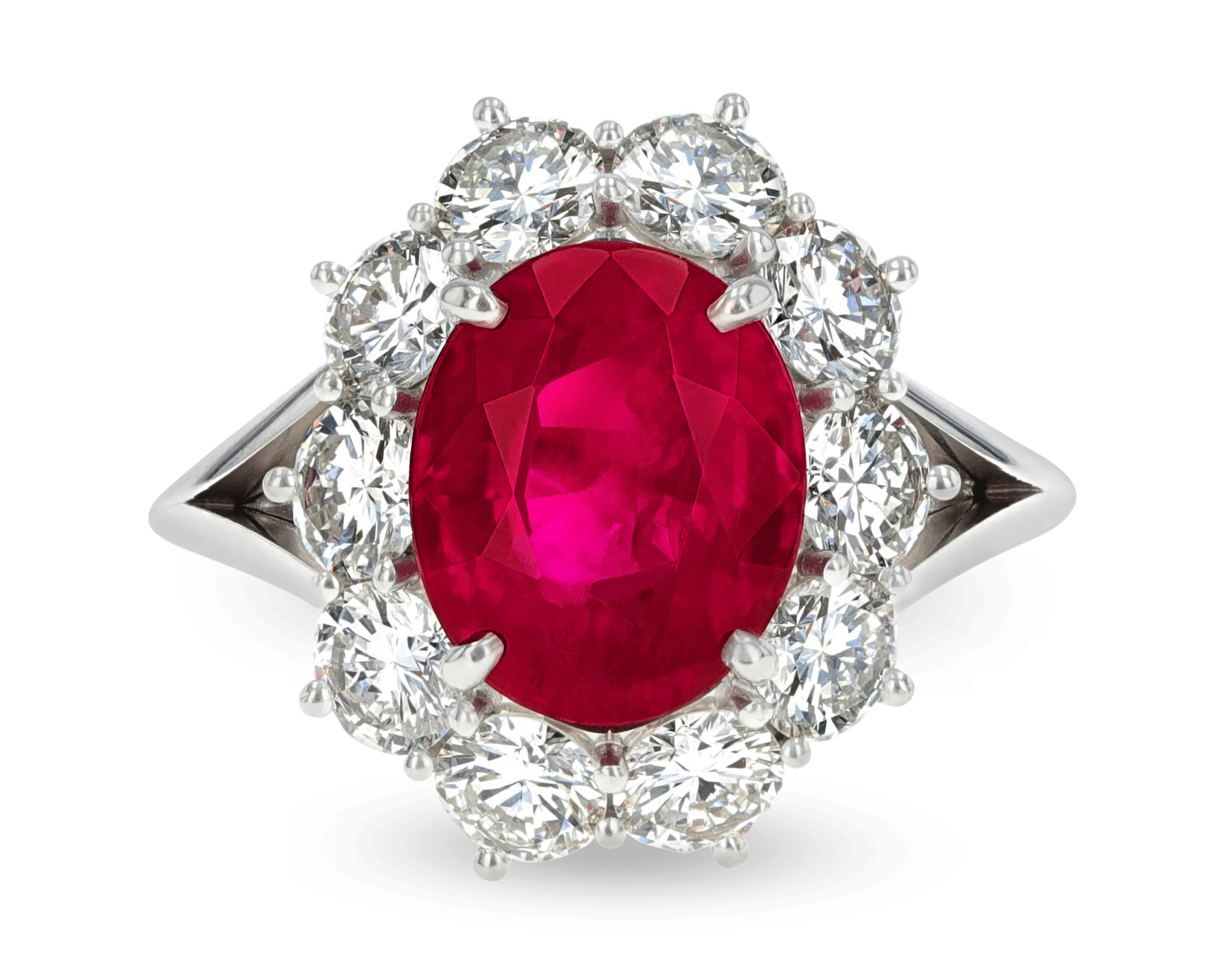 Burma Ruby Ring, 4.01 Carats