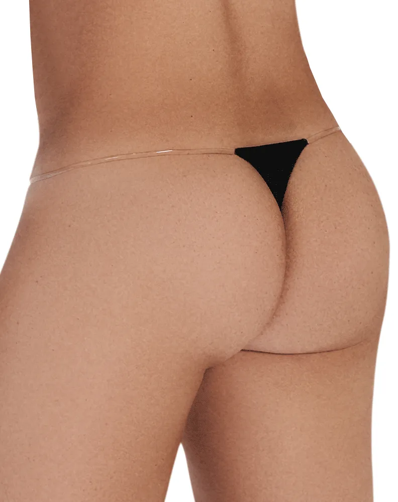 Candyman 99548 Invisible Micro Thongs Black