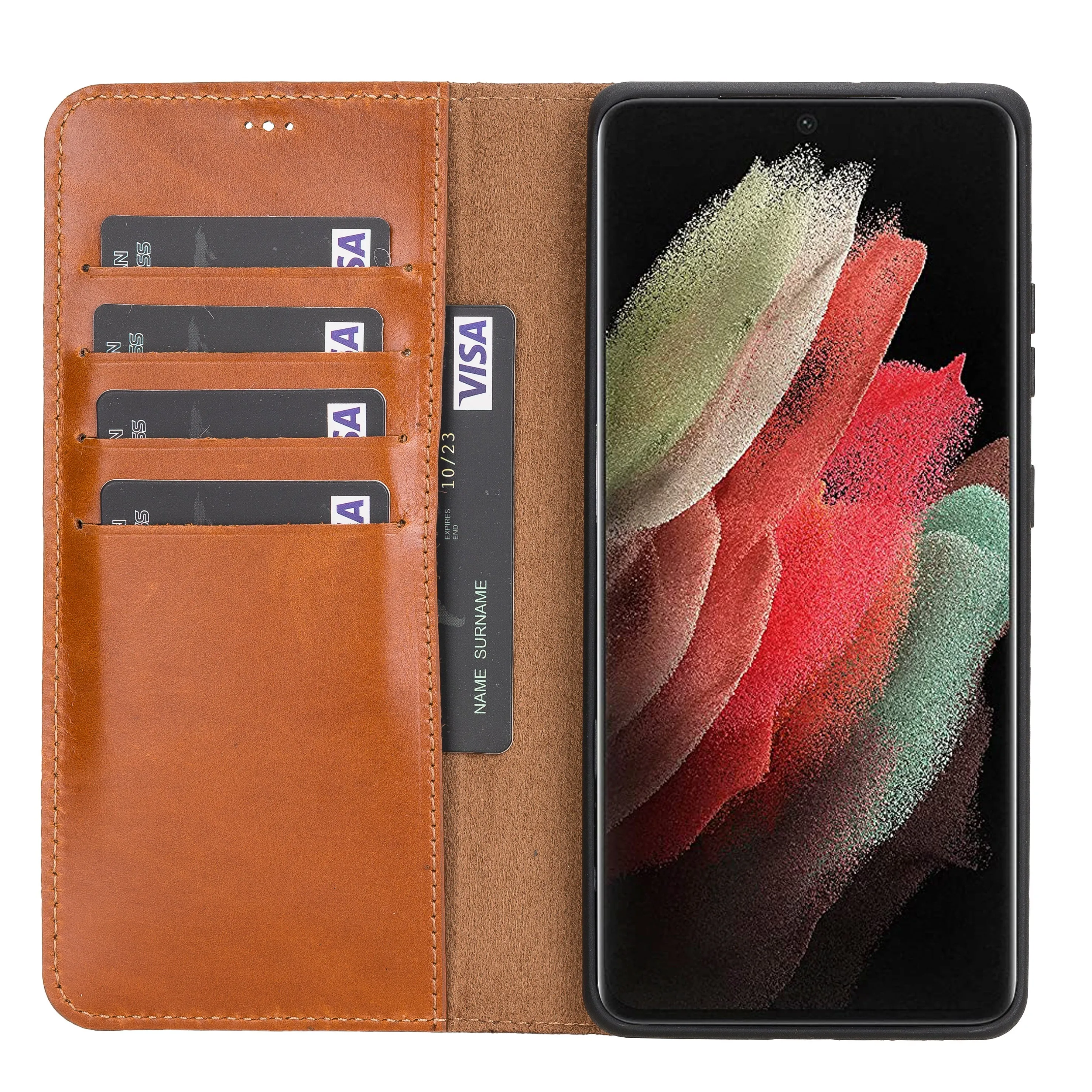 Carter Samsung Galaxy S21 Series Detachable Wallet Case