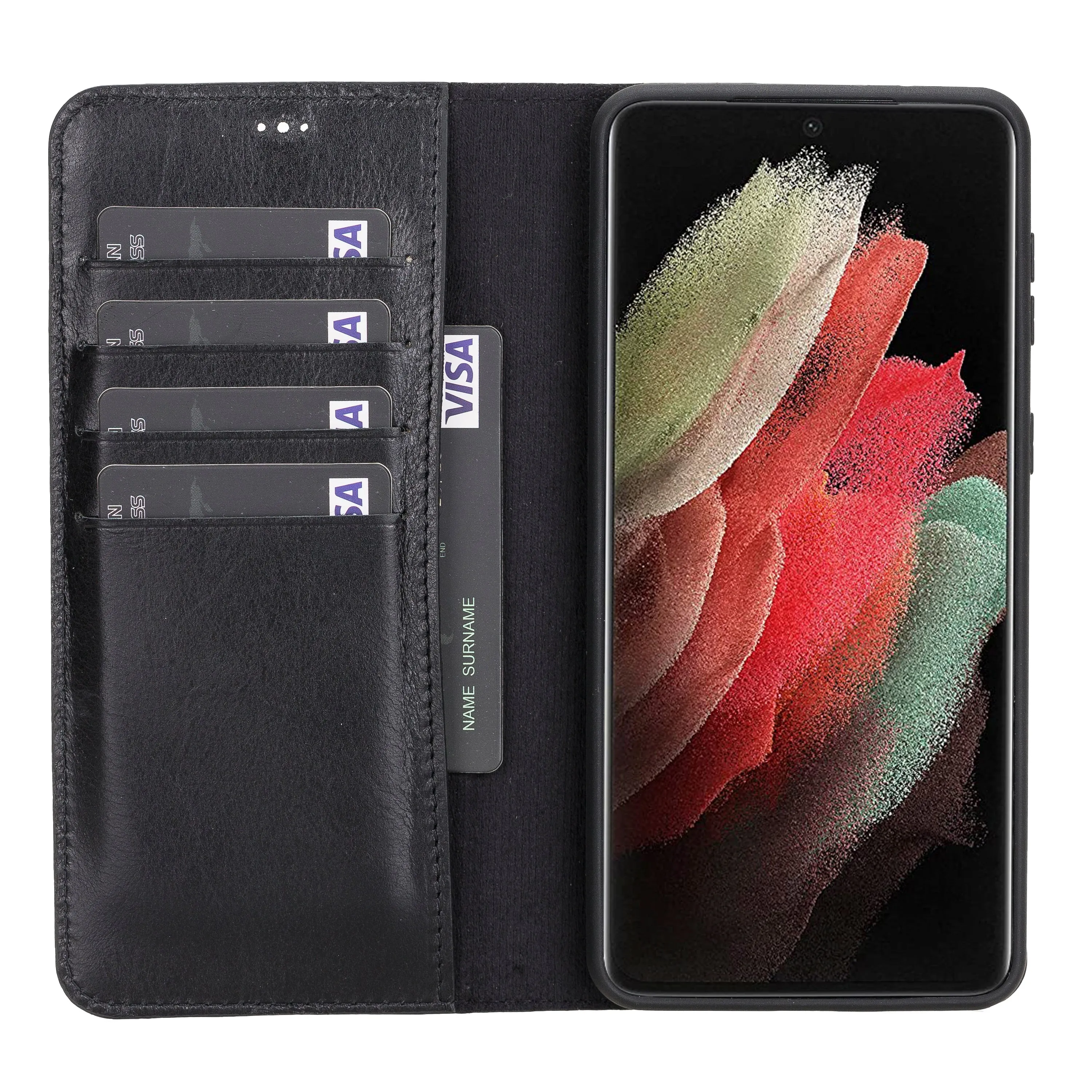 Carter Samsung Galaxy S21 Series Detachable Wallet Case