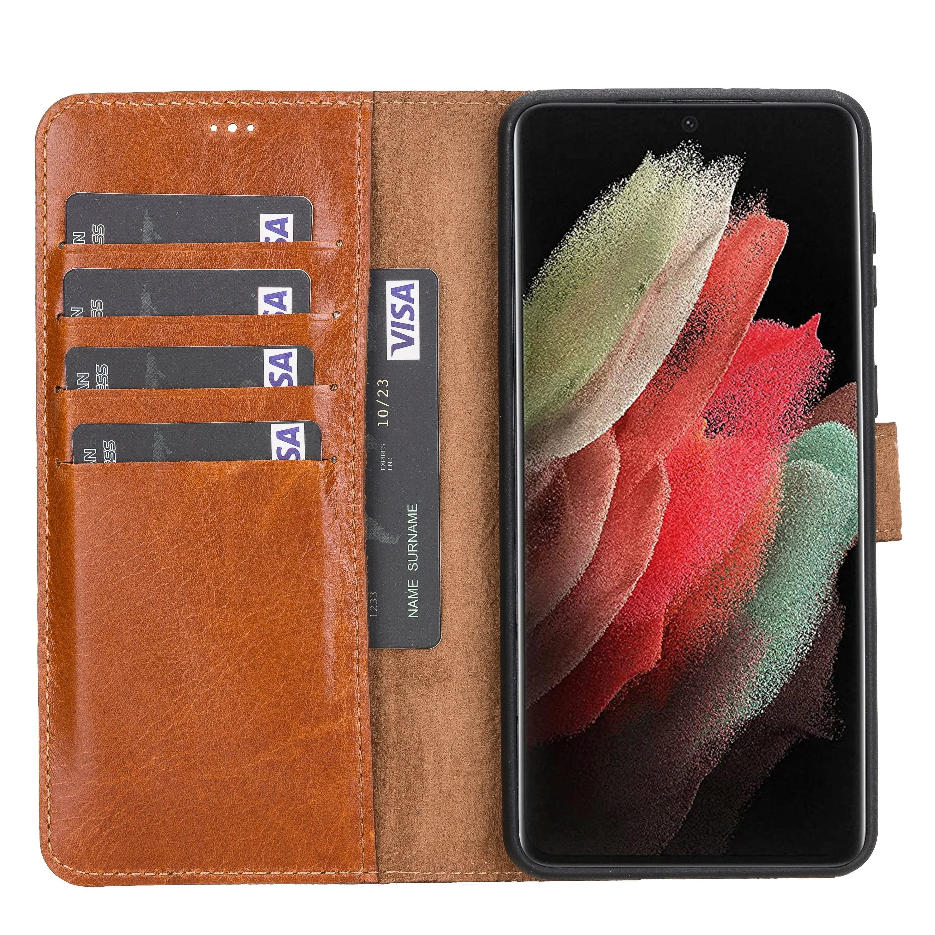 Carter Samsung Galaxy S21 Series Detachable Wallet Case