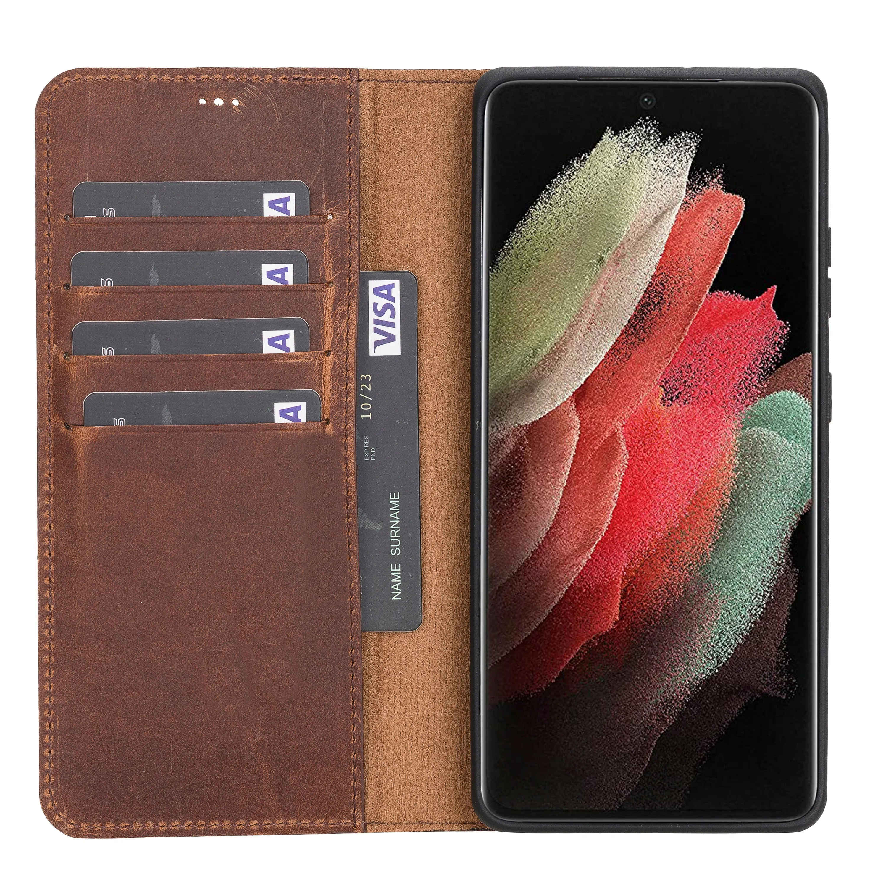 Carter Samsung Galaxy S21 Series Detachable Wallet Case