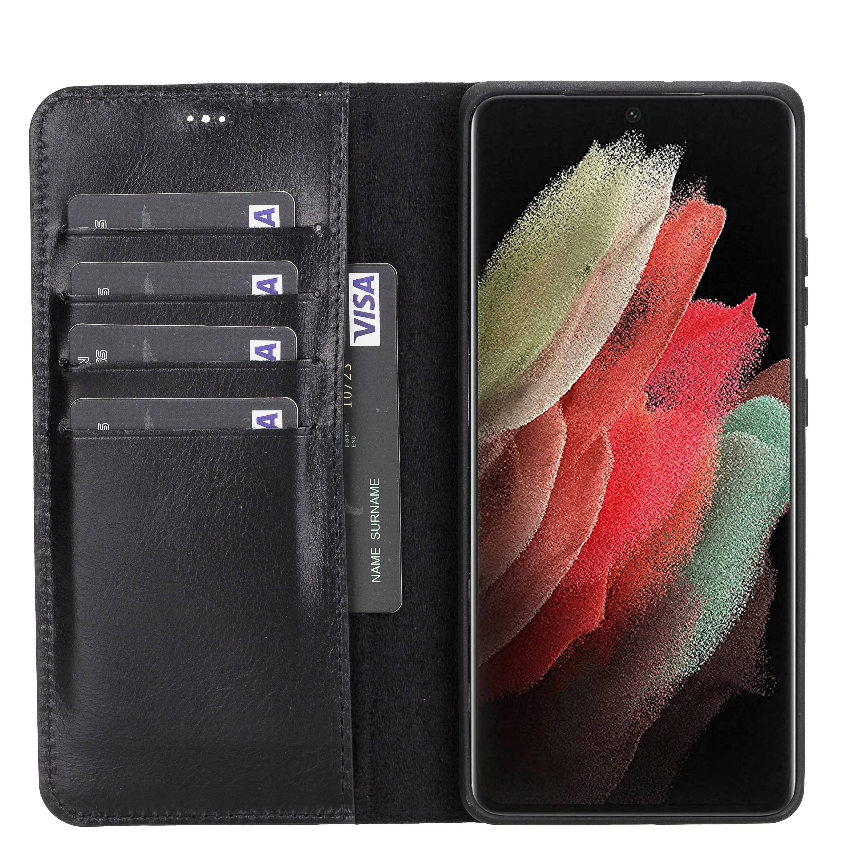 Carter Samsung Galaxy S21 Series Detachable Wallet Case