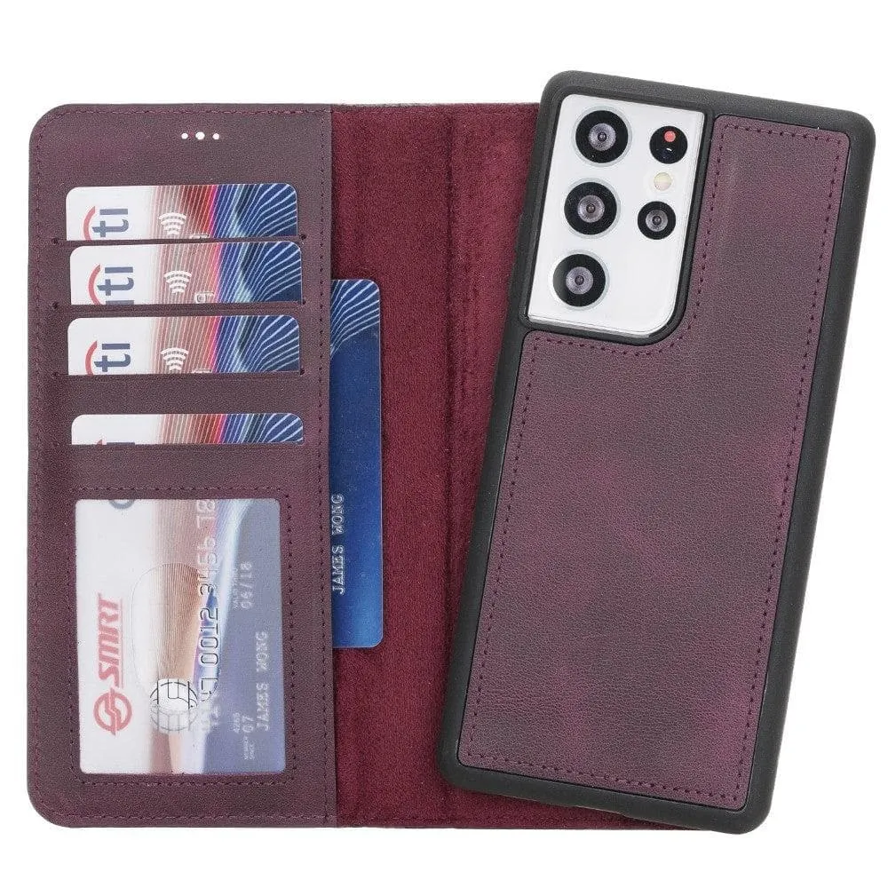 Carter Samsung Galaxy S21 Series Detachable Wallet Case