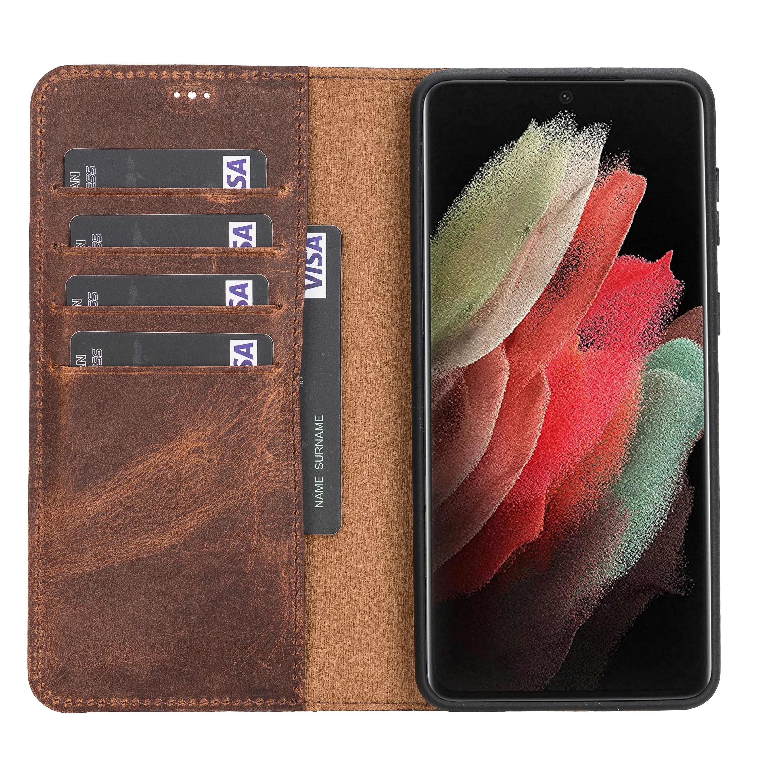 Carter Samsung Galaxy S21 Series Detachable Wallet Case