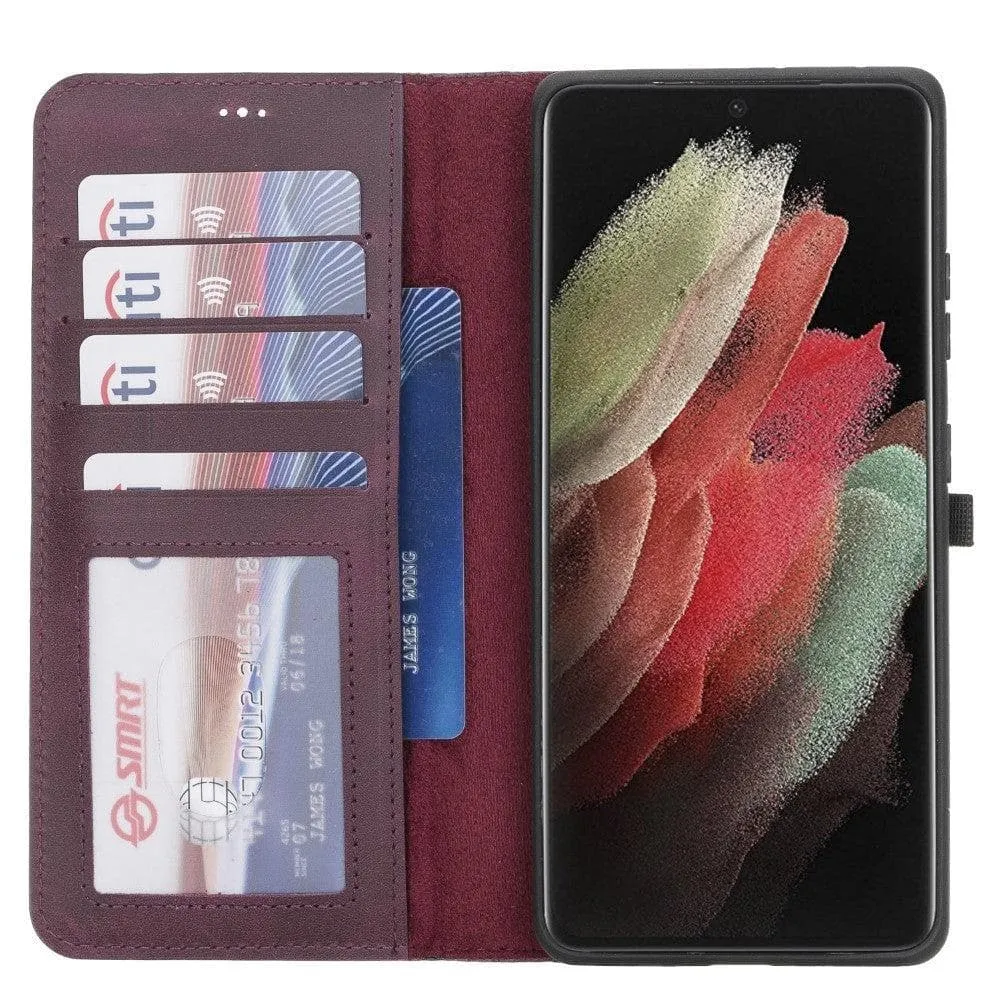 Carter Samsung Galaxy S21 Series Detachable Wallet Case