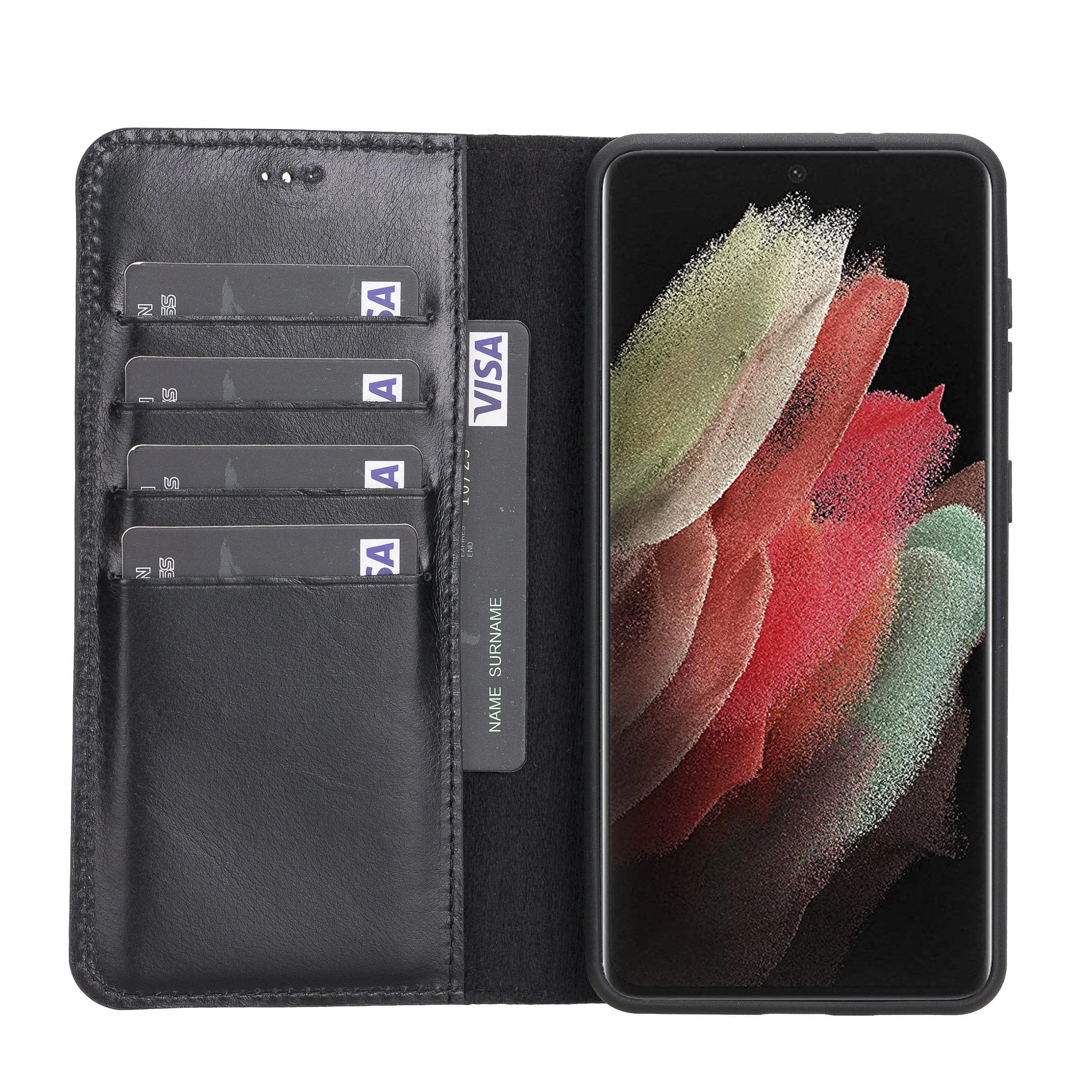 Carter Samsung Galaxy S21 Series Detachable Wallet Case