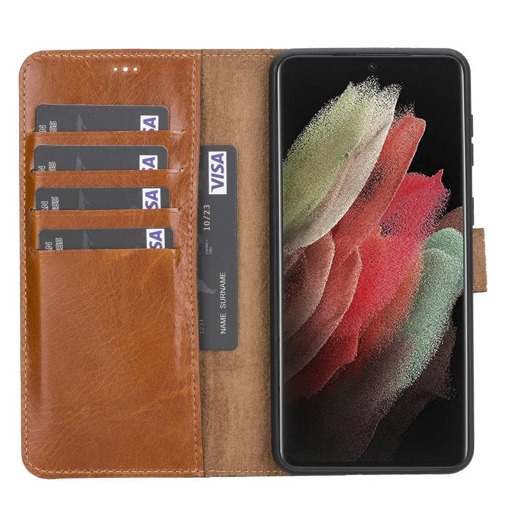 Carter Samsung Galaxy S21 Series Detachable Wallet Case