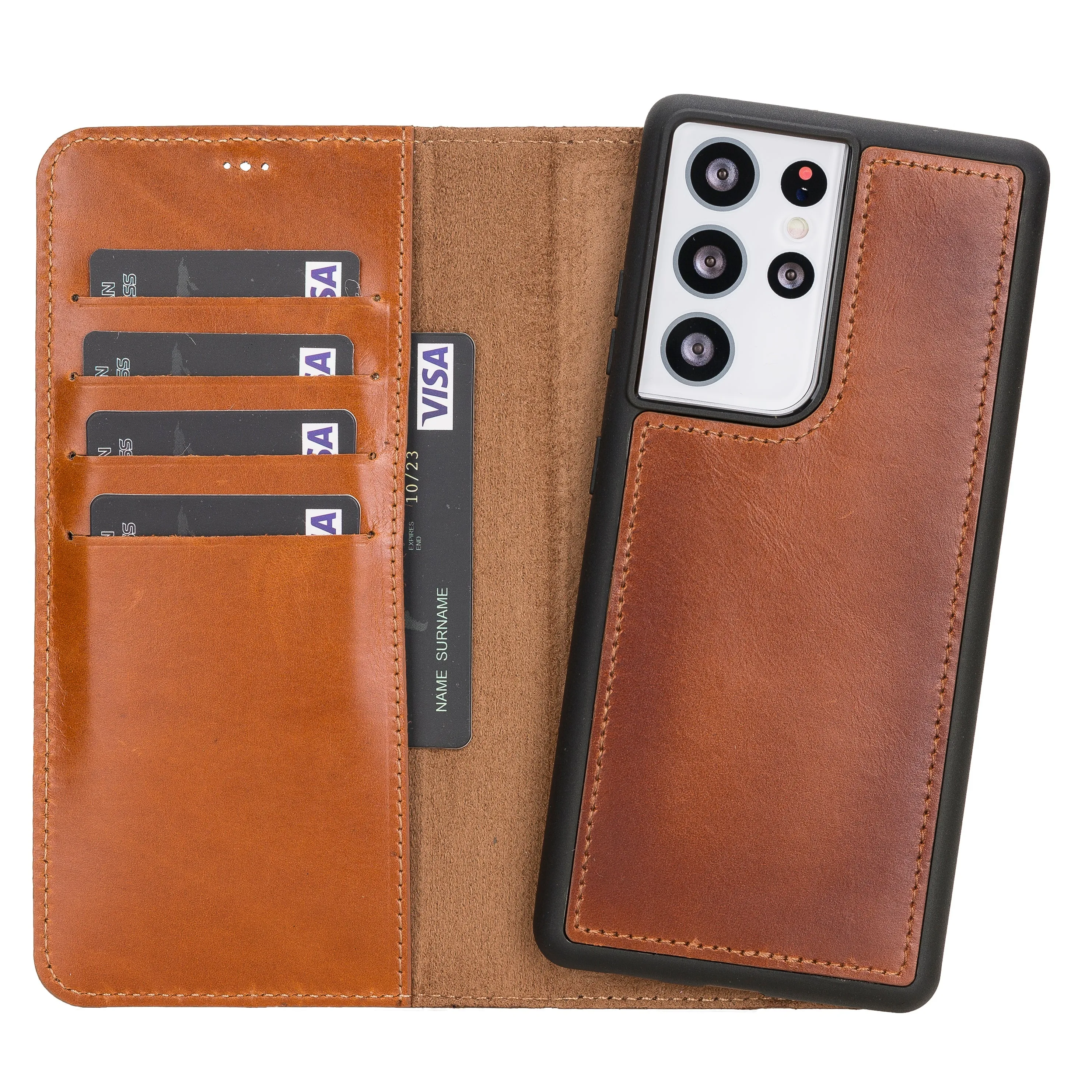 Carter Samsung Galaxy S21 Series Detachable Wallet Case