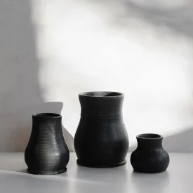 Ceramic Bloom Vase - Dark