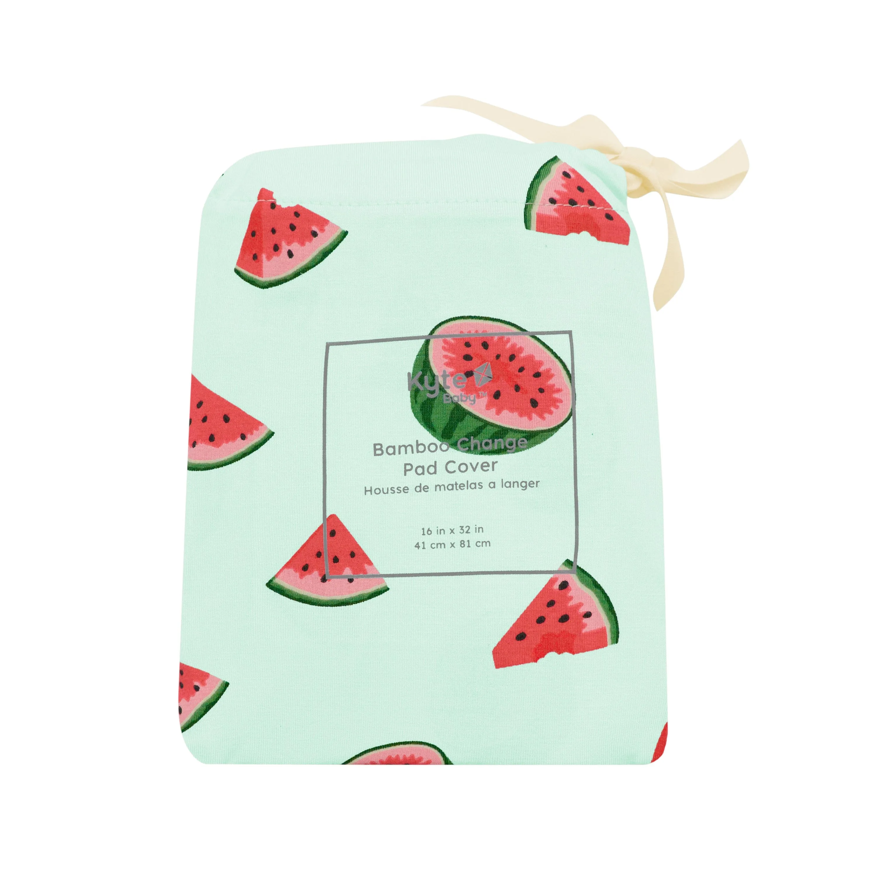 Change Pad Cover in Watermelon