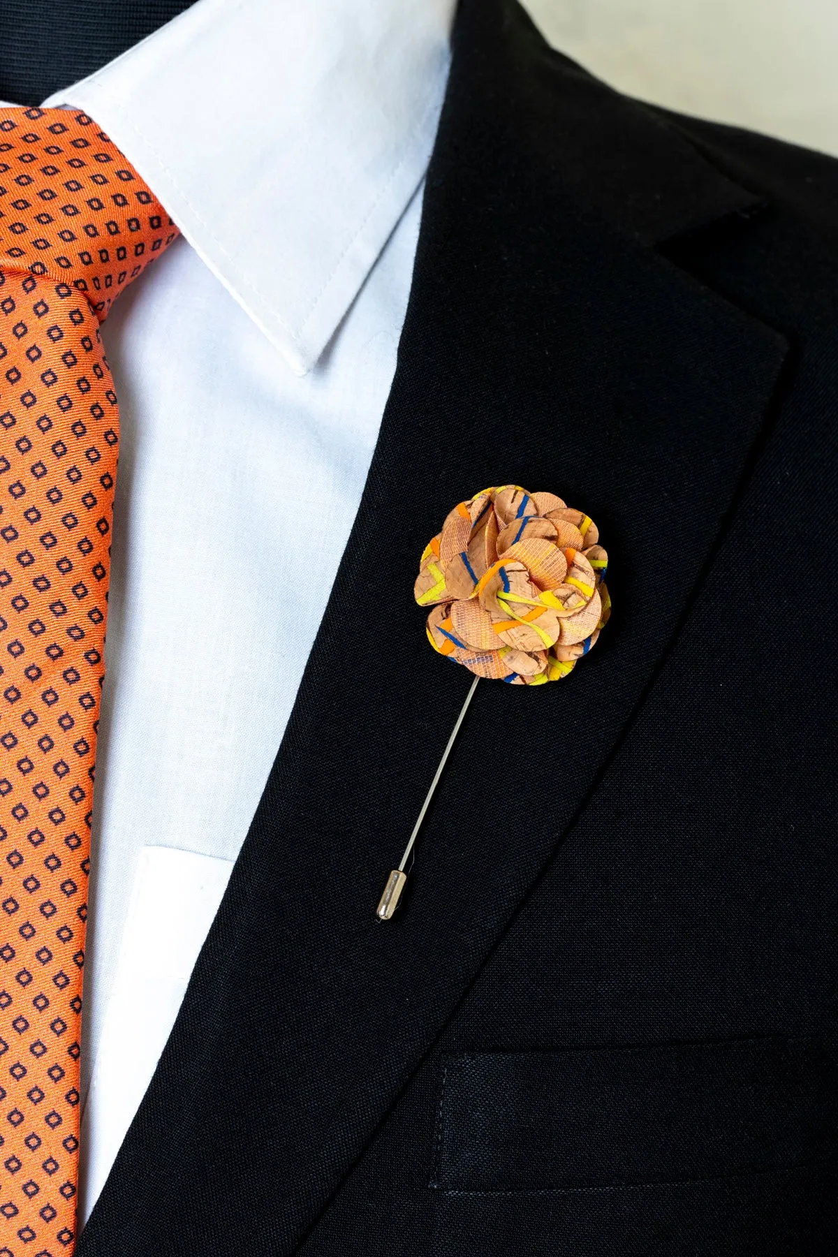 Chokore Multicolor Lines Lapel Pin