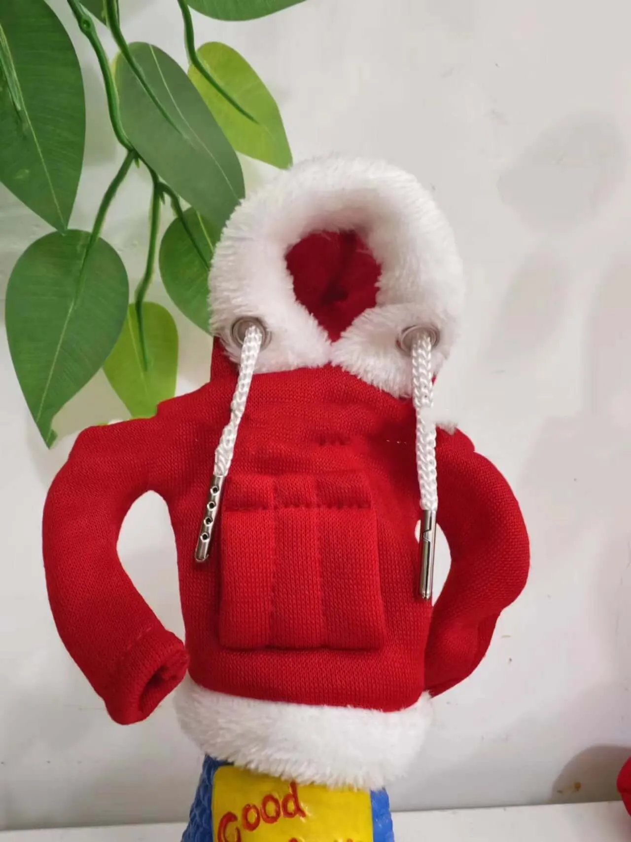 Christmas Car Gearshift Hoodie Cover - Festive Knob Cover for Manual Gearshift